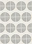 Luminary Grey Ogee Wallpaper