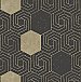 Momentum Dark Brown Geometric Wallpaper