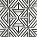 Helios Taupe Geometric Wallpaper