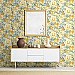 Orla Yellow Floral Wallpaper