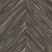 Parisian Dark Brown Chevron Wood Wallpaper