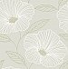 Mythic Light Grey Floral Wallpaper