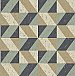 Cerium Multicolor Concrete Geometric Wallpaper