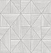 Cheverny Light Grey Geometric Wood Wallpaper
