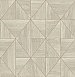 Cheverny Cream Geometric Wood Wallpaper