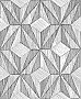 Paragon Black Geometric Wallpaper
