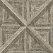Carriage House Brown Geometric Wood Wallpaper