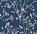 Southport Navy Delicate Branches Wallpaper
