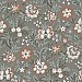 Athena Grey Floral Wallpaper