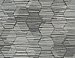 Jabari Charcoal Geometric Faux Grasscloth Wallpaper