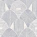 Westport Pewter Geometric Wallpaper
