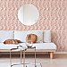 Zamora Coral Brushstrokes Wallpaper