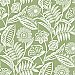 Alma Green Tropical Floral Wallpaper