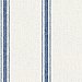 Linette Blue Fabric Stripe Wallpaper