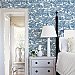 Spinney Blue Toile Wallpaper