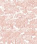 Spinney Rose Toile Wallpaper