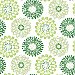 Sunkissed Green Floral Wallpaper
