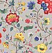 Epona Light Grey Floral Fantasy Wallpaper