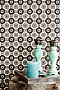 Marqueterie Pewter Mosaic Geometric Wallpaper
