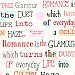 Glyn Pink Text Wallpaper