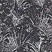 Adopsis Black Botanical Wallpaper
