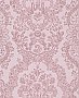 Grillig Light Pink Damask Wallpaper