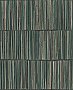 Aspen Dark Green Natural Stripe Wallpaper