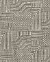 Pueblo Taupe Global Geometric Wallpaper