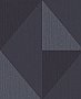 Diamond Blue Tri-Tone Geometric Wallpaper