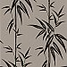 Asuka Pewter Bamboo Wallpaper