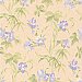 Iris Lavender Iris Floral Wallpaper