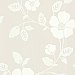 Zync Cream Modern Floral Wallpaper