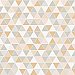 Triangular Off-White Geometric Wallpaper