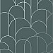 Arch Slate Geometric Wallpaper