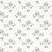 Kezea White Petit Floral Urn Wallpaper