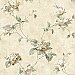 Magnolia Hydrangea Cream Trail Wallpaper