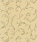 Sylvia Sand Ornate Scroll Wallpaper