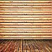 Log Cabin (Pine) CANVAS Peel and Stick Wall Mural	 Roomsetting