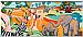Colorful 3D Safari 2 Minute Mural 121708