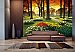Floral Sunset Mural Roomsetting