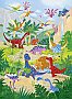 Dino World Wall Mural DM430
