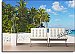 Island Vacation Peel & Stick Canvas Wall Mural by QuickMurals