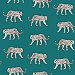 Prowl Teal Jaguars Wallpaper