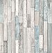 Barn Board Grey Thin Plank Wallpaper