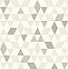 Harold Grey Geometric Wallpaper