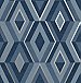 Shard Blue Geometric Wallpaper