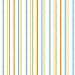 Macey Orange Wiggle Stripe Wallpaper