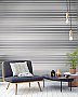 Mayfair Charcoal Metallic Stripe Wallpaper