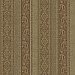 Emerson Rust Paisley Stripe Wallpaper