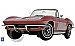 1965 Corvette Sting Ray Mural 122070